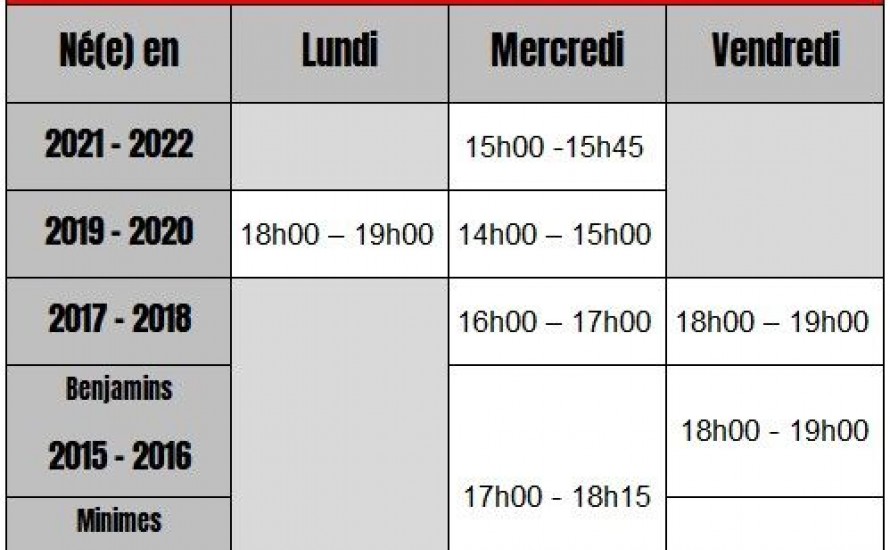 Venez faire une séance d'essai !!! on vous accueillera avec plaisir